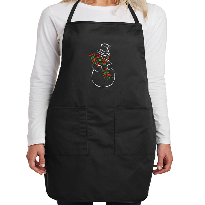 Rhinestone Bling Choose your Style Snowman Christmas Scarf