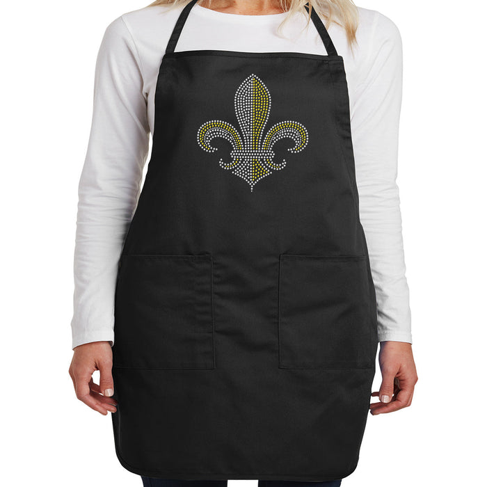 Rhinestone Bling Choose your Style Fleur de Lis White Yellow Symbols