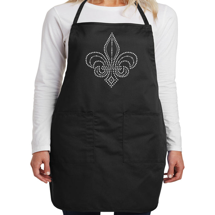 Rhinestone Bling Choose your Style Fleur de Lis Crystal White Symbols