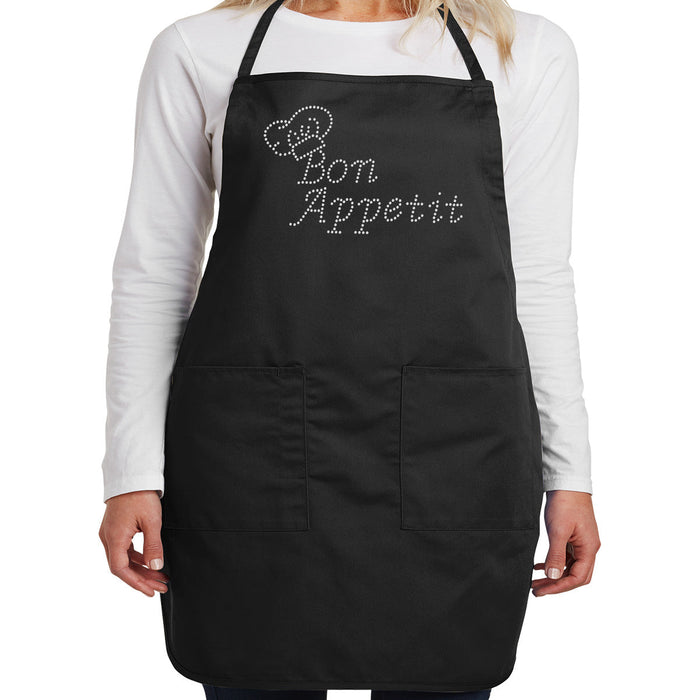 Rhinestone Bling Choose your Style Bon Appetit Chef Hat Business