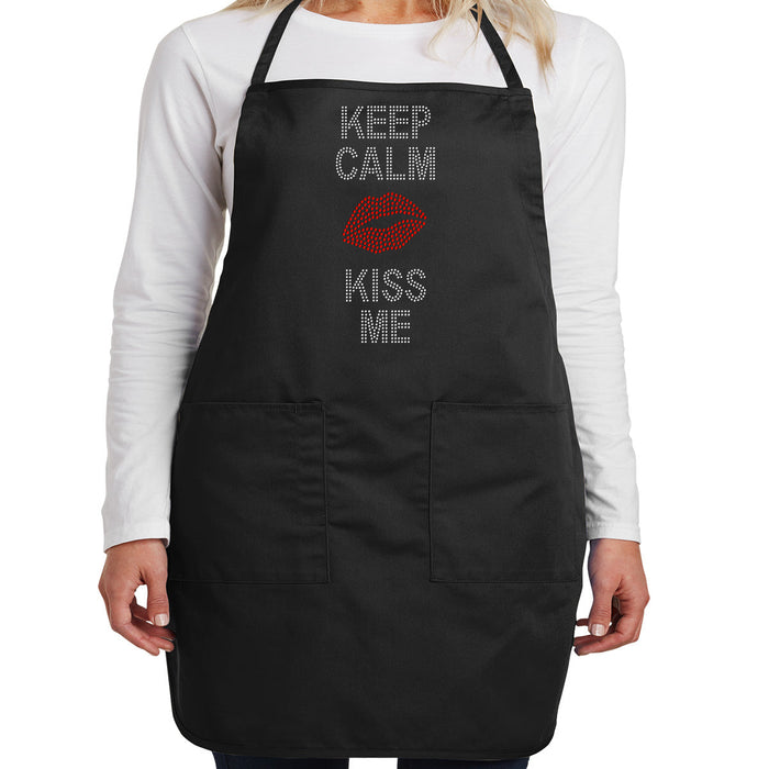 Rhinestone Bling Choose your Style Keep Calm Kiss Me Red Lips Valentine's