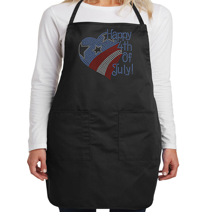 Rhinestone Bling Choose your Style Happy 4th of July Flag Heart Patriotic