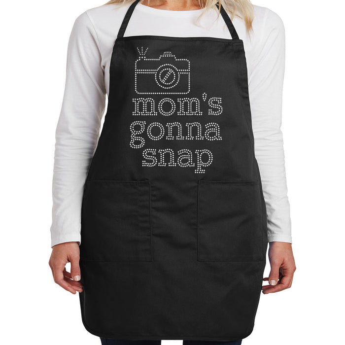 Rhinestone Bling Choose your Style Mom is Mom's Gonna Snap  Family Funny