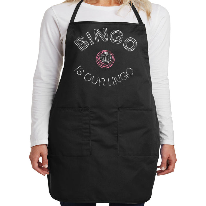 Rhinestone Bling Choose your Style Bingo is our Lingo Pink Leisure Casino