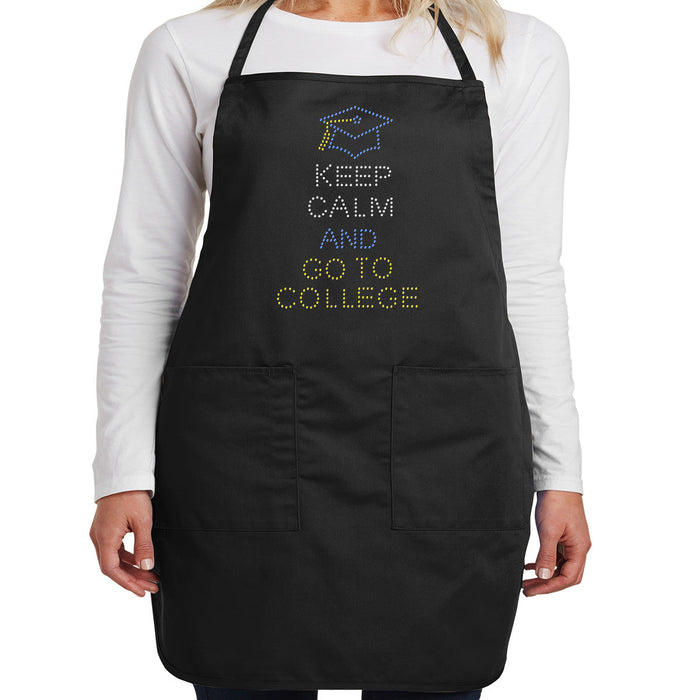 Rhinestone Bling Choose your Style Keep Calm and Go To College School