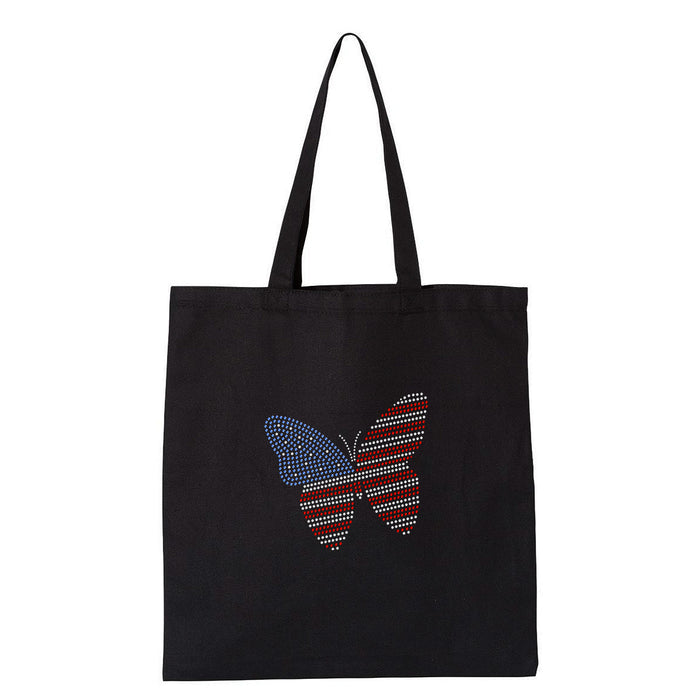 Rhinestone Bling Choose your Style USA Flag Butterfly Sparkle Patriotic