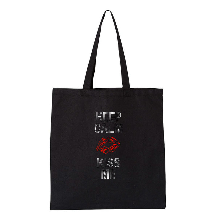 Rhinestone Bling Choose your Style Keep Calm Kiss Me Red Lips Valentine's