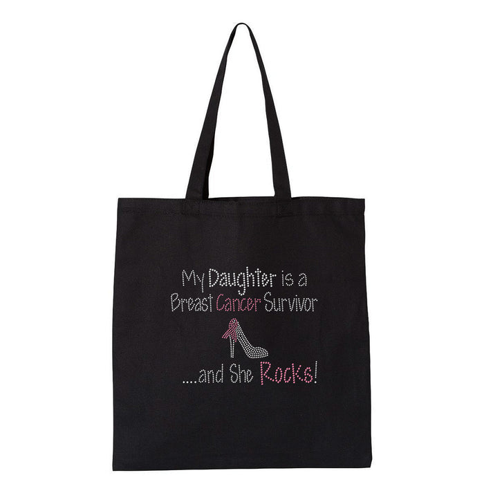 Rhinestone Bling Choose your Style Daughter Breast Cancer Survivor Awareness