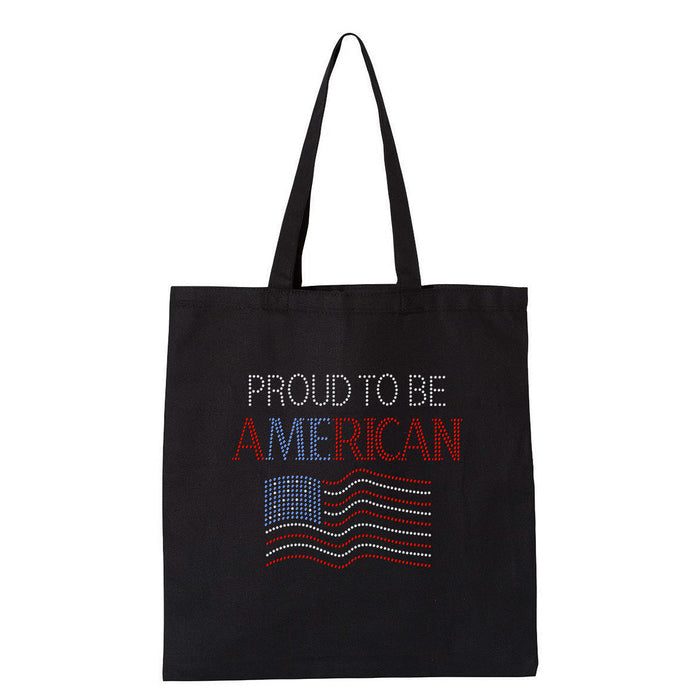 Rhinestone Bling Choose your Style Proud to be an American Flag Patriotic