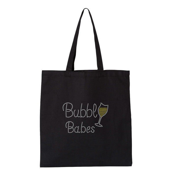 Rhinestone Bling Choose your Style Bubbly Babes Drink Glass Drinks