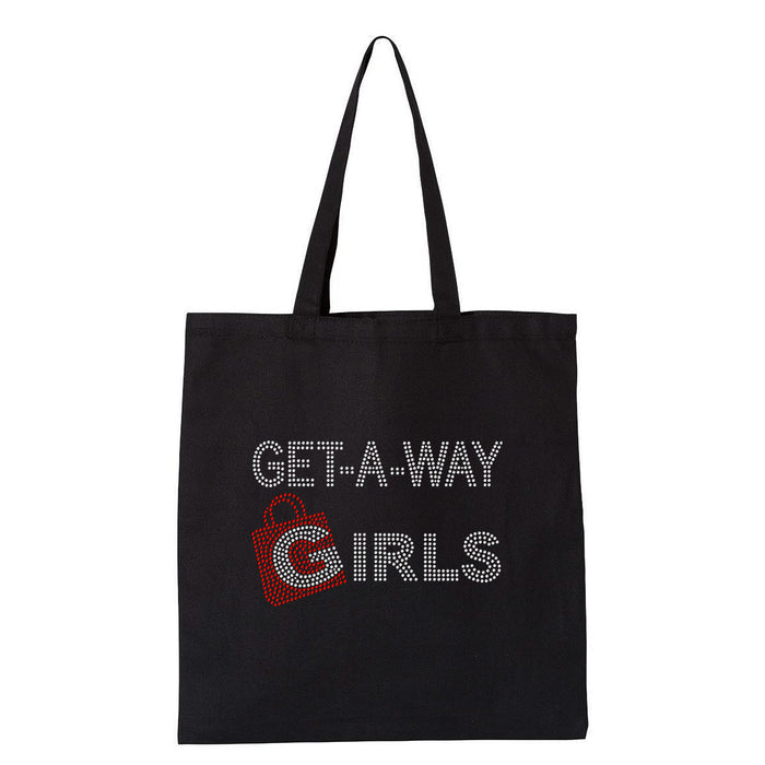 Rhinestone Bling Choose your Style Get a Way Girls Shopping Bag Divas