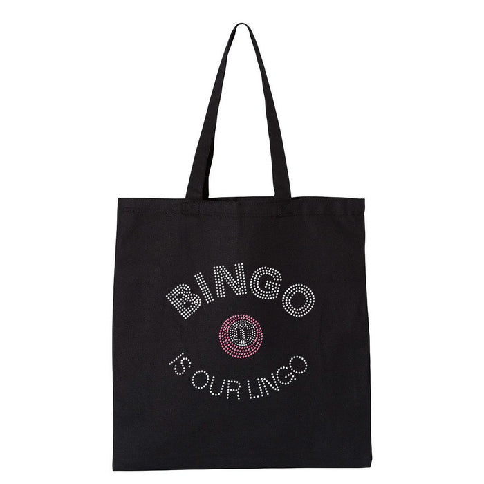 Rhinestone Bling Choose your Style Bingo is our Lingo Pink Leisure Casino