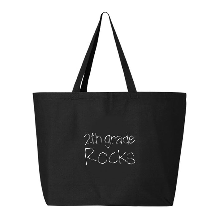 Rhinestone Bling Choose your Style 2nd Grade Rocks School Crystal