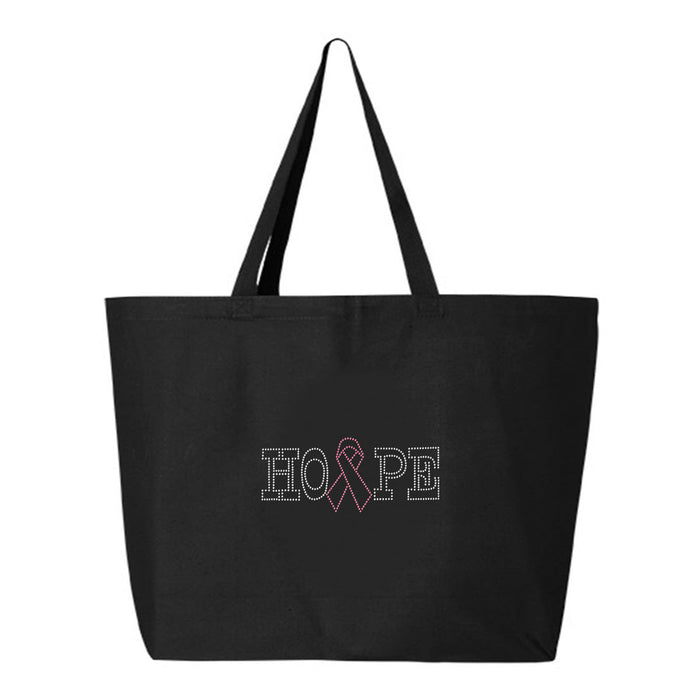 Rhinestone Bling Choose your Style Hope Cancer Ribbon Pink Awareness