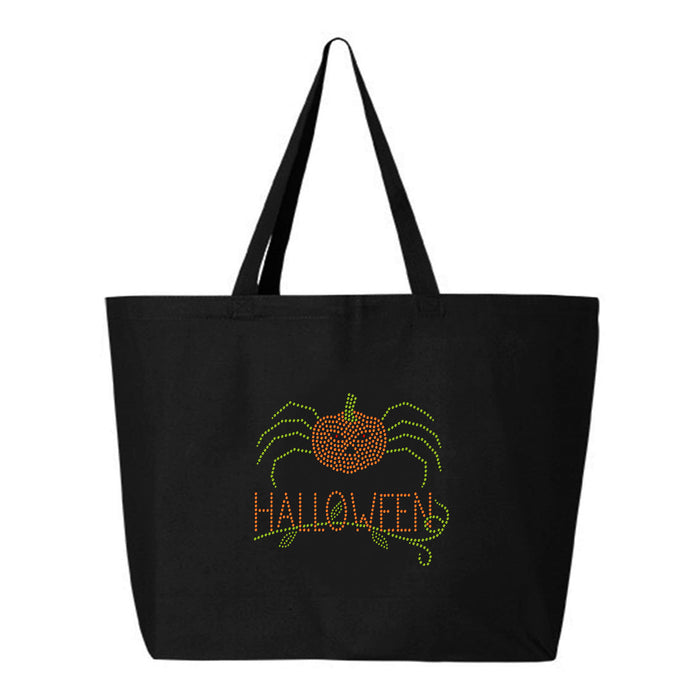 Rhinestone Bling Choose your Style Halloween Pumpkin Spider