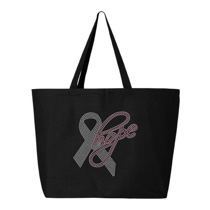 Rhinestone Bling Choose your Style Hope Pink Ribbon Awareness