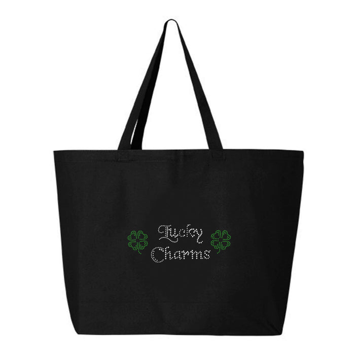 Rhinestone Bling Choose your Style Lucky Charms Four Leaf Clover Holidays St. Patrick