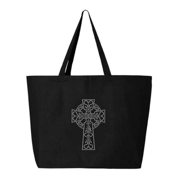 Rhinestone Bling Choose your Style Large Crystal Celtic Cross Religion Faith