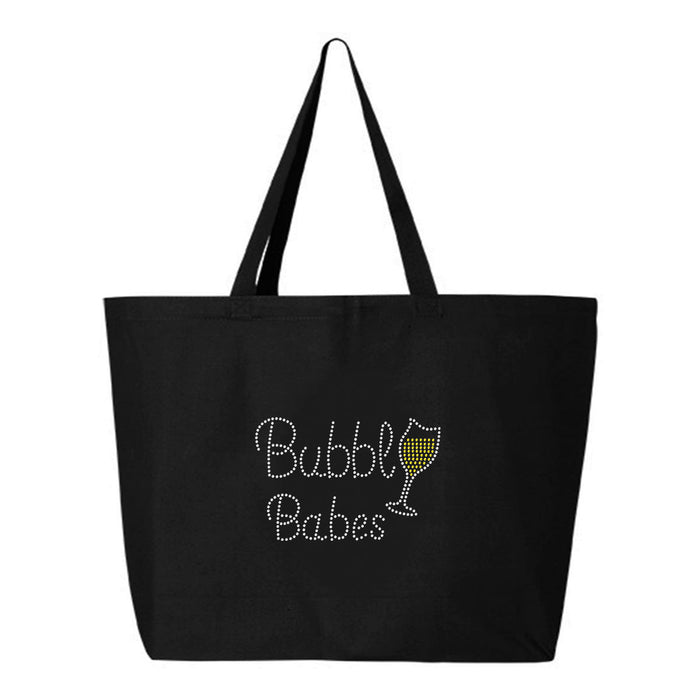 Rhinestone Bling Choose your Style Bubbly Babes Drink Glass Drinks