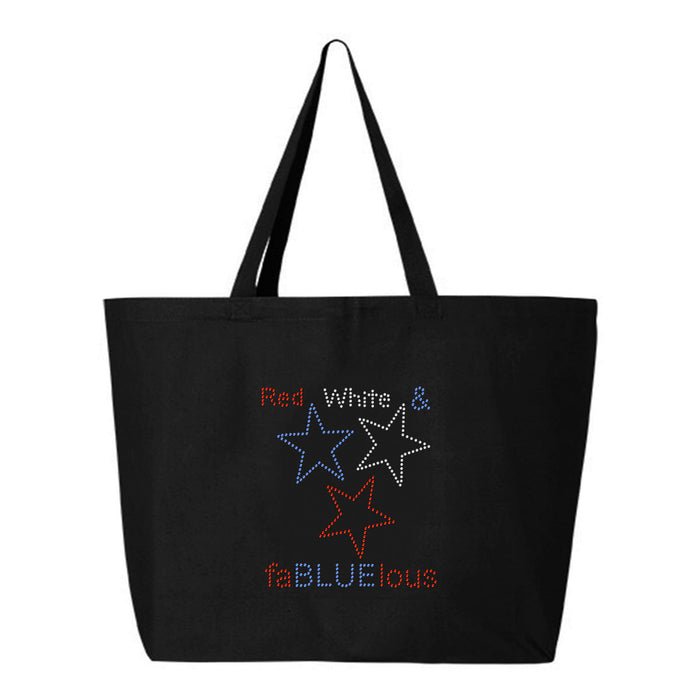 Rhinestone Bling Choose your Style Red White FaBLUElous Blue Stars Patriotic