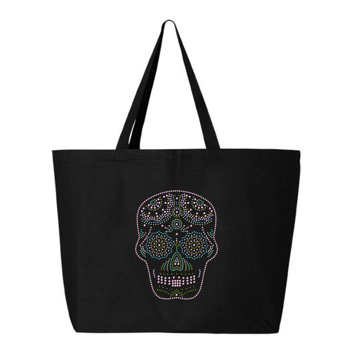 Rhinestone Bling Choose your Style Sugar Skull Day Dead Pink Halloween