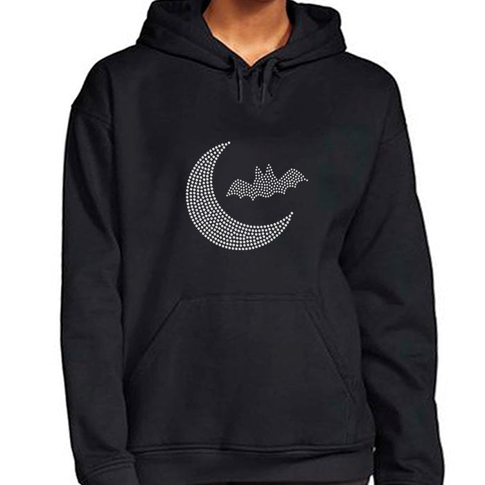 Rhinestone Bling Choose your Style Bat Crescent Moon Halloween