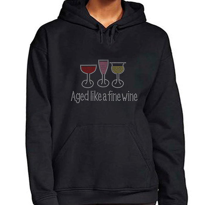 Rhinestone Bling Choose your Style Aged Like a Fine Wine Drinks