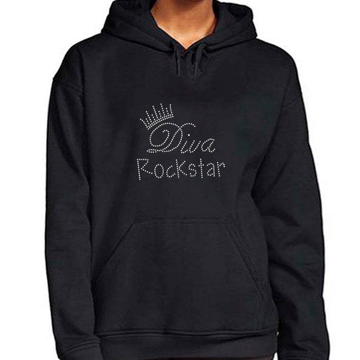 Rhinestone Bling Choose your Style Diva Rock Start White Crystal Divas