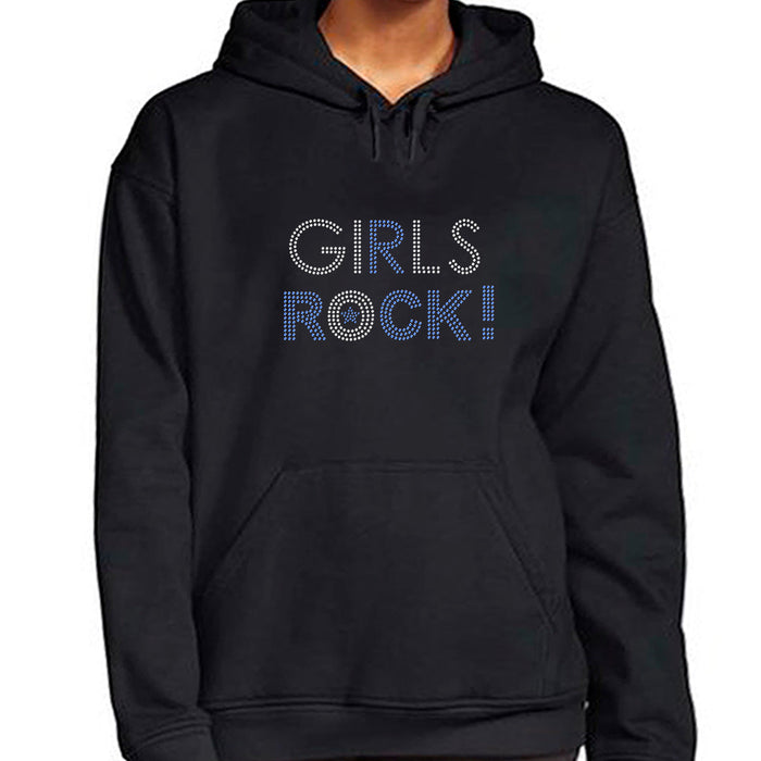 Rhinestone Bling Choose your Style Girls Rock Blue Sparkle Music