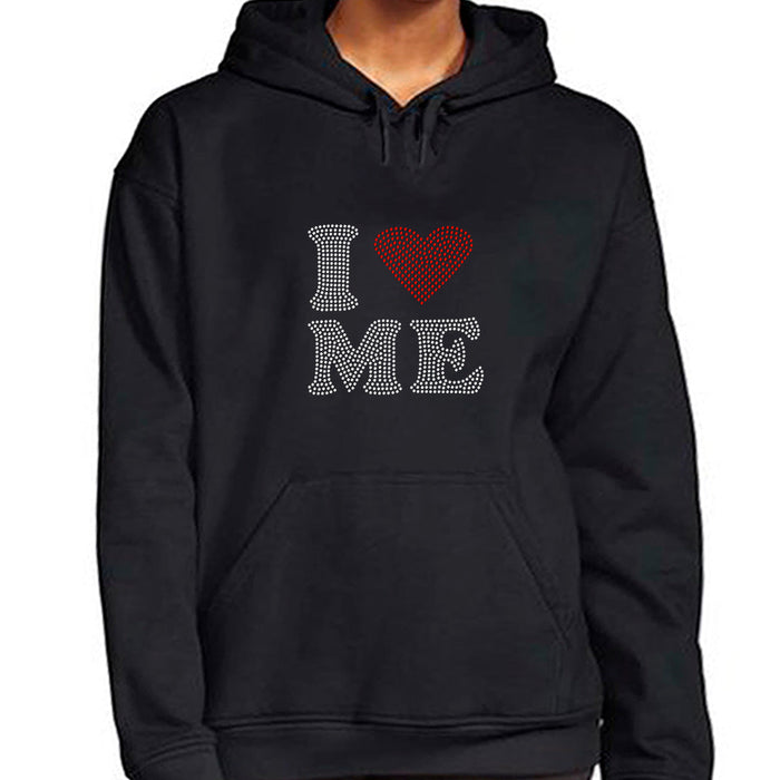 Rhinestone Bling Choose your Style I Love Me Red Heart Sparkle Valentine's