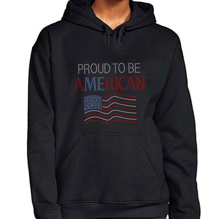 Rhinestone Bling Choose your Style Proud to be an American Flag Patriotic