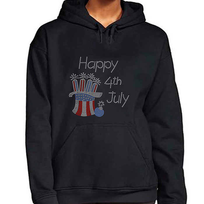 Rhinestone Bling Choose your Style Happy 4th July Hat Fireworks Patriotic