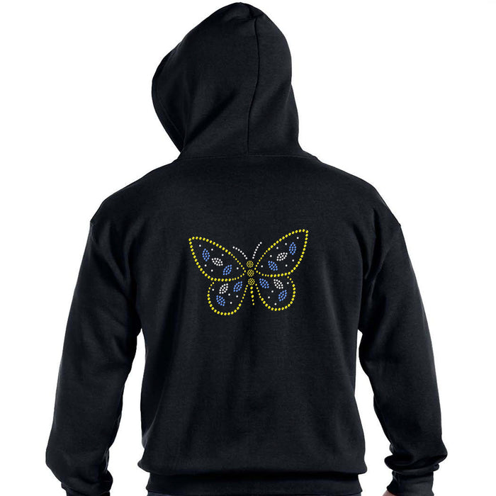 Rhinestone Bling Choose your Style Blue Yellow Butterfly Animals