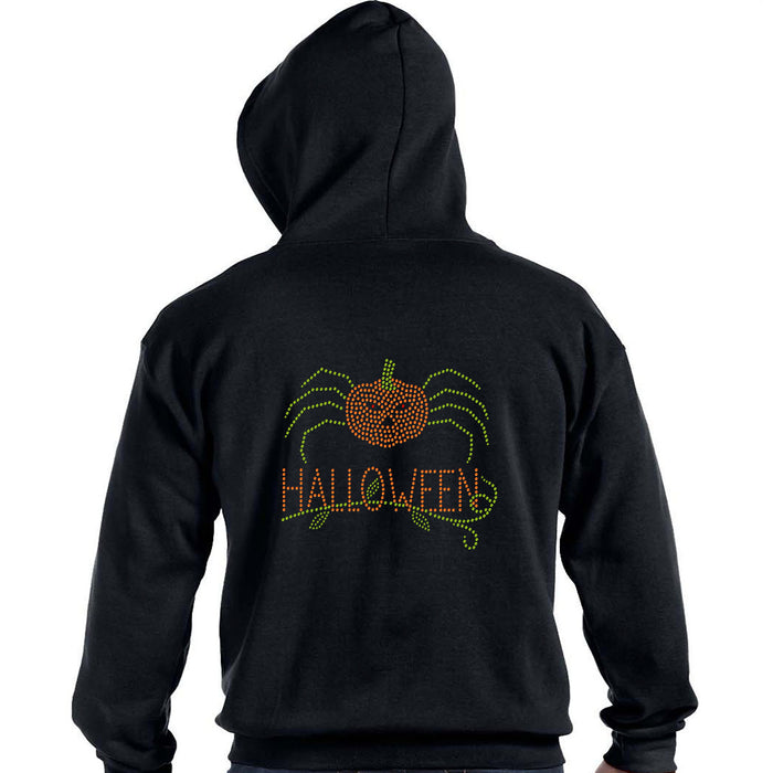 Rhinestone Bling Choose your Style Halloween Pumpkin Spider