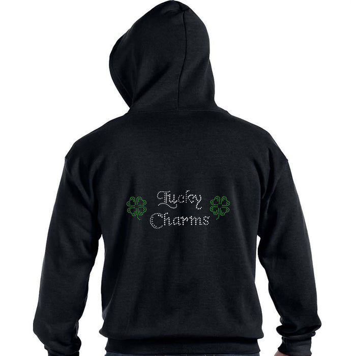 Rhinestone Bling Choose your Style Lucky Charms Four Leaf Clover Holidays St. Patrick