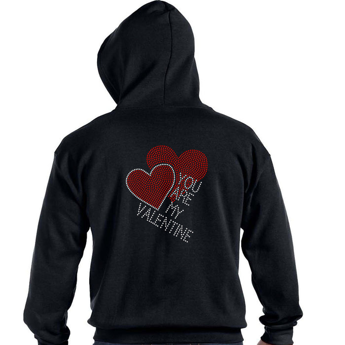 Rhinestone Bling Choose your Style You are my Valentine Heart Love Valentine's