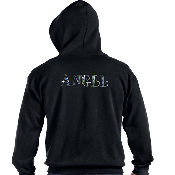 Rhinestone Bling Choose your Style Angel Blue Crystal Sparkle