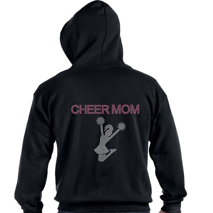 Rhinestone Bling Choose your Style Cheer Mom Pink Sparkle Cheer Family