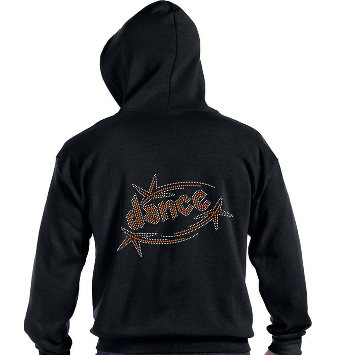 Rhinestone Bling Choose your Style Dance Dancing Stars Orange