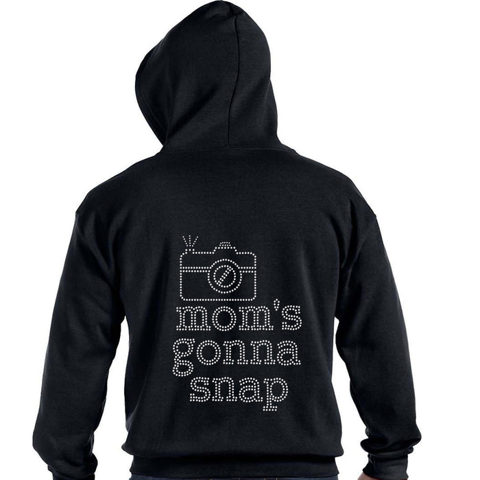 Rhinestone Bling Choose your Style Mom is Mom's Gonna Snap  Family Funny