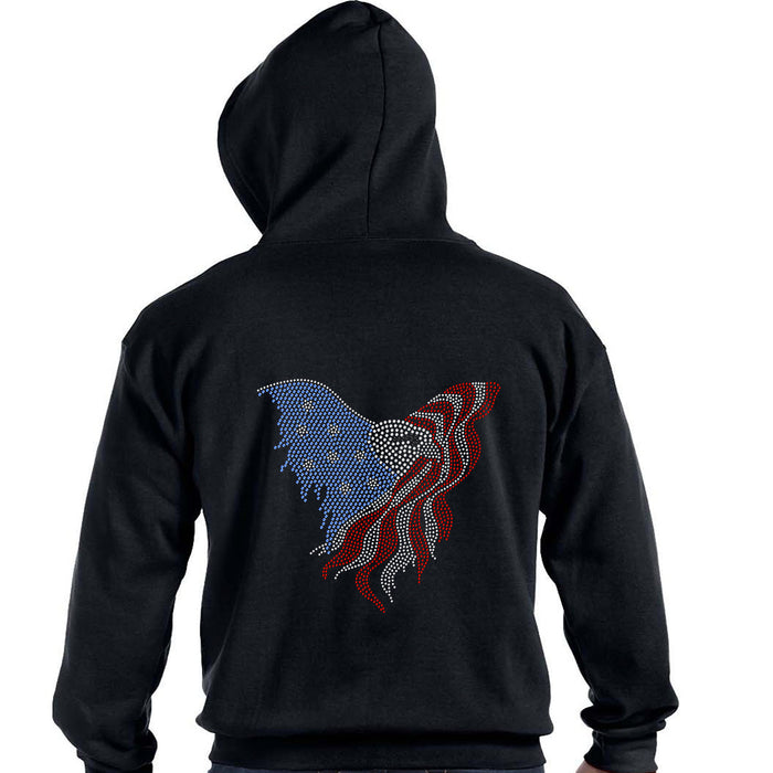 Rhinestone Bling Choose your Style USA Eagle American Flag Patriotic