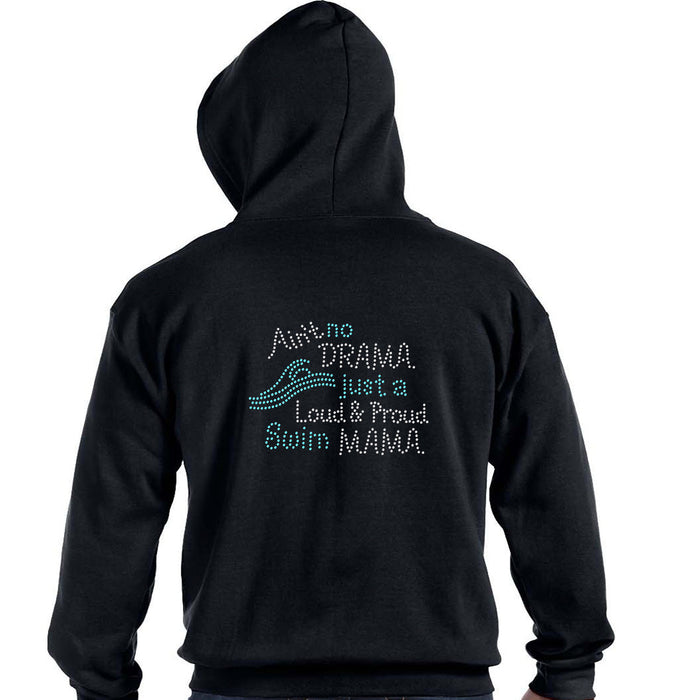 Rhinestone Bling Choose your Style No Drama Loud Proud Swim Mama Sports Family