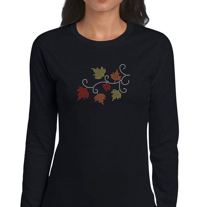 Rhinestone Bling Choose your Style Thanksgiving Fall Leaves Holidays