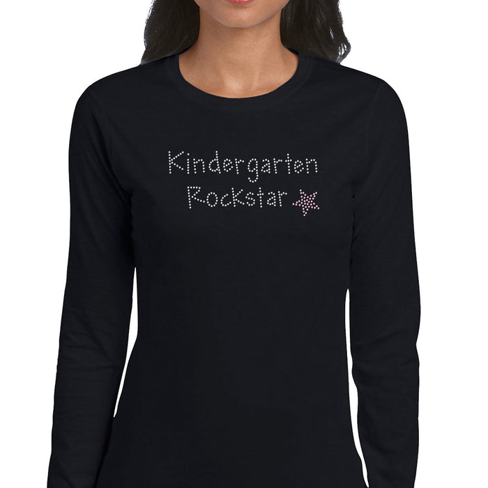 Rhinestone Bling Choose your Style Kindergarten Rock Star Pink School