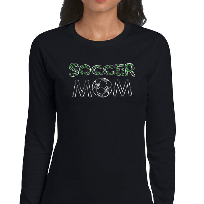 Rhinestone Bling Choose your Style Soccer Mom Ball Sports Sports