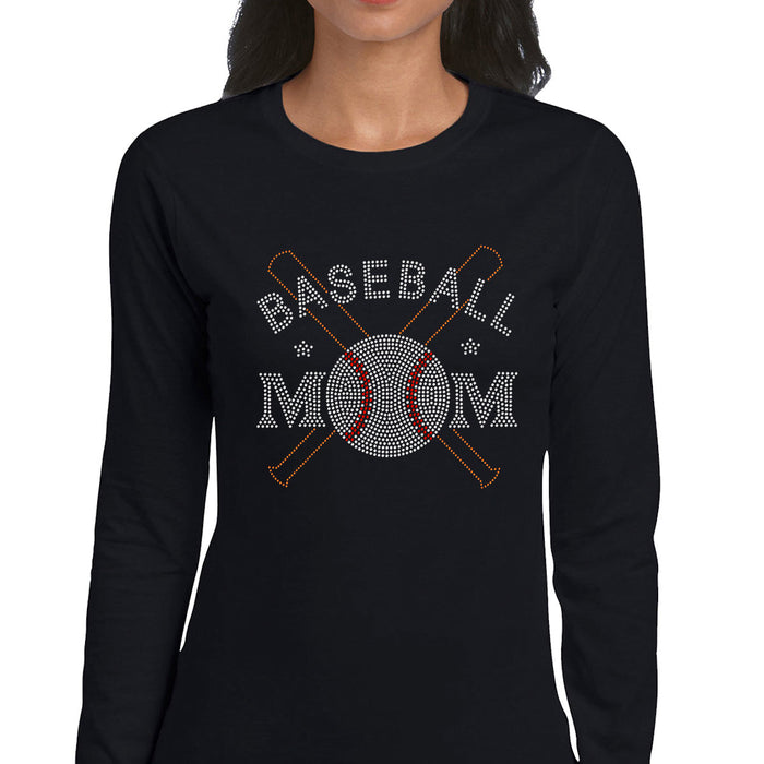 Rhinestone Bling Choose your Style Baseball Mom Bats Ball Sports Family