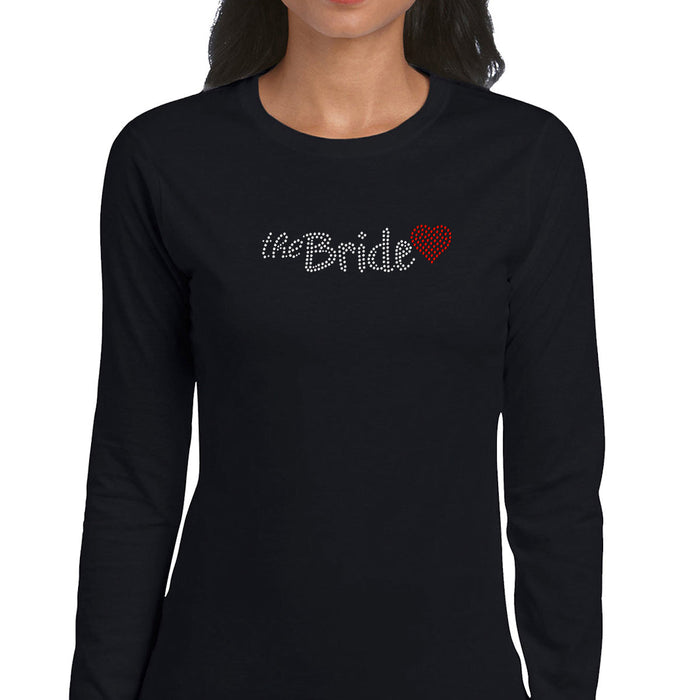 Rhinestone Bling Choose your Style The Bride Red Heart Sparkle Bridal