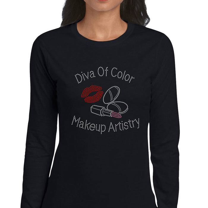 Rhinestone Bling Choose your Style Diva of Colors Makeup Artist Divas