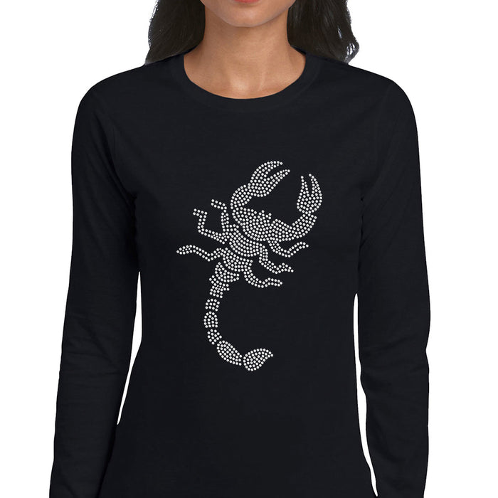 Rhinestone Bling Choose your Style Scorpion White Sparkle Animals