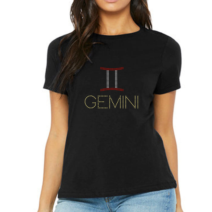 Rhinestone Bling Choose your Style Zodiac Gemini Bling Symbols